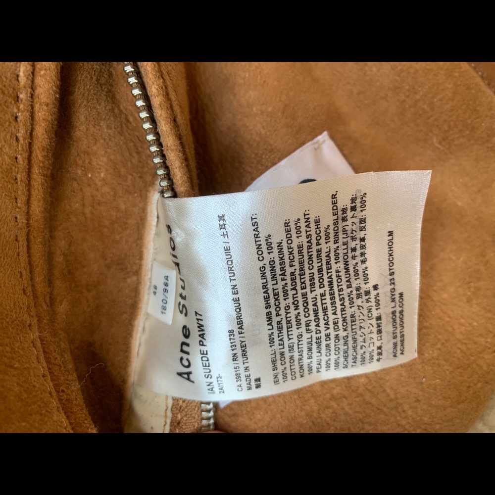 Acne Studios Ian Shearling Jacket - image 4